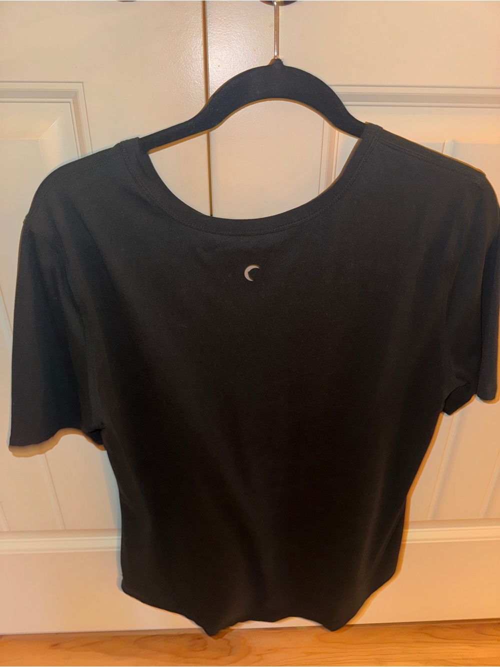 ZYIA Black short sleeve top